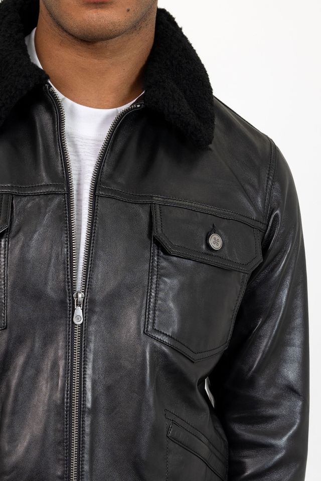 CAVALLO Lambskin Leather Jacket | PinoPorte
