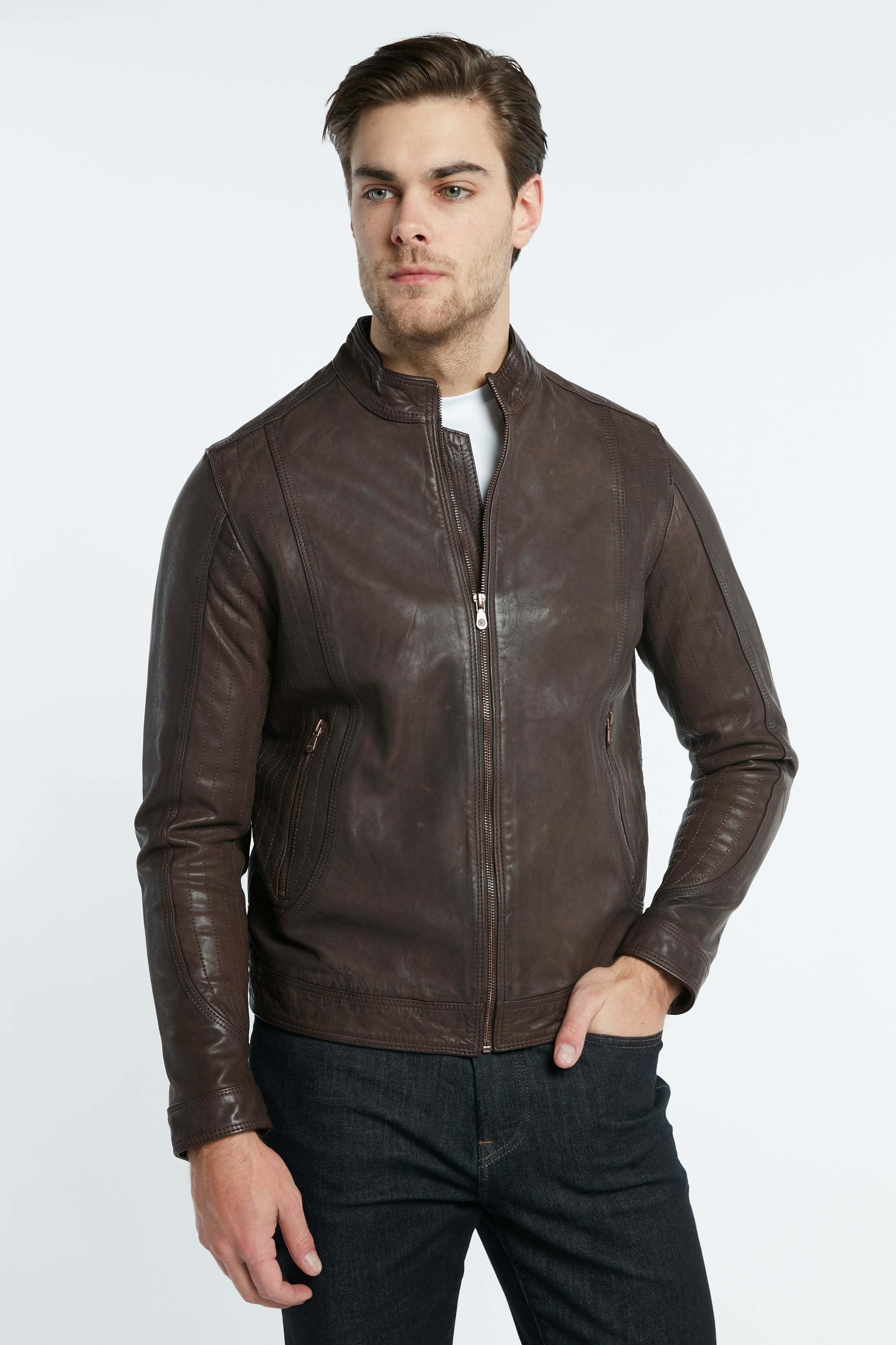 Men's Activewear: Leather Jackets & Sport Jackets | PINO by