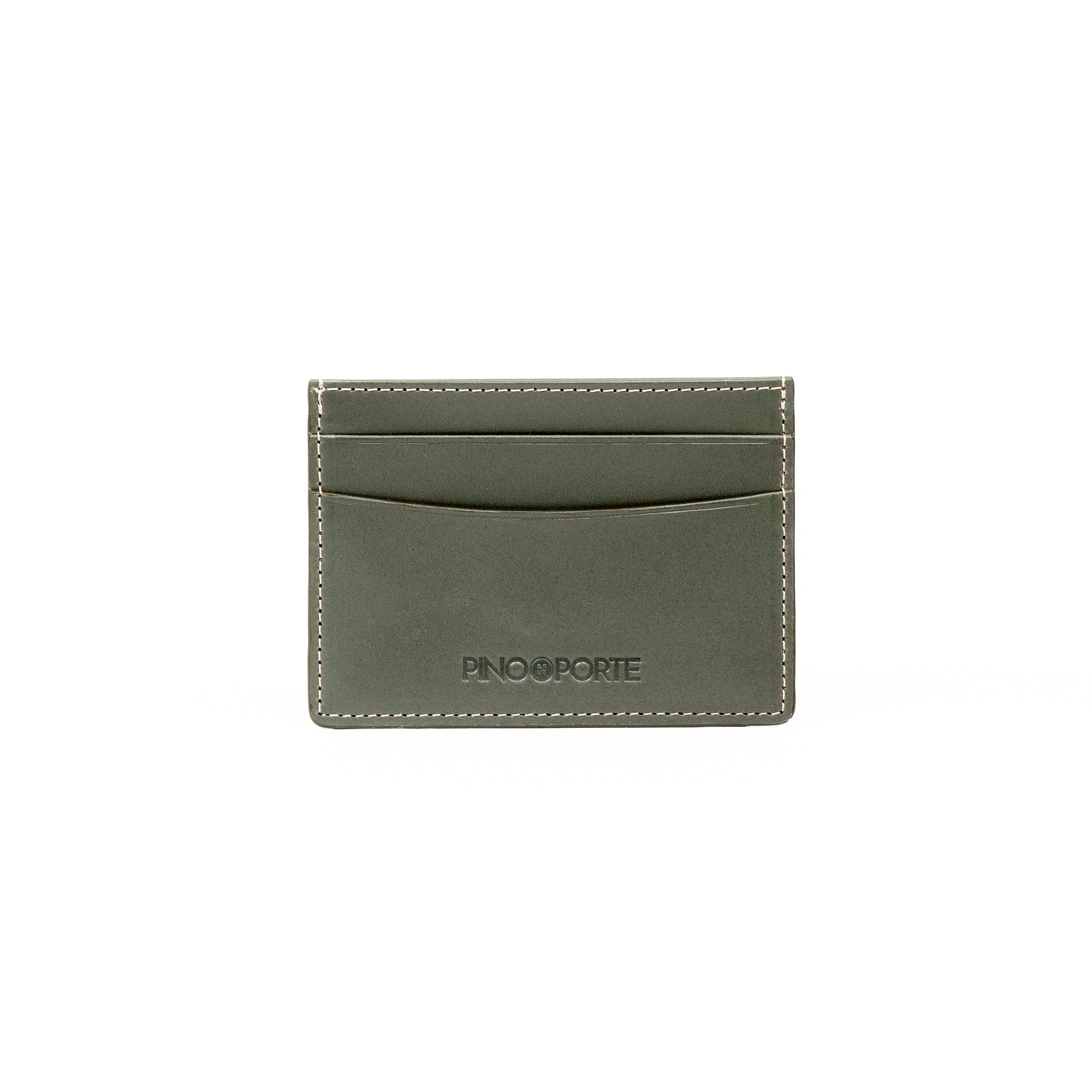 PinoPorte Diego Leather Wallet Green